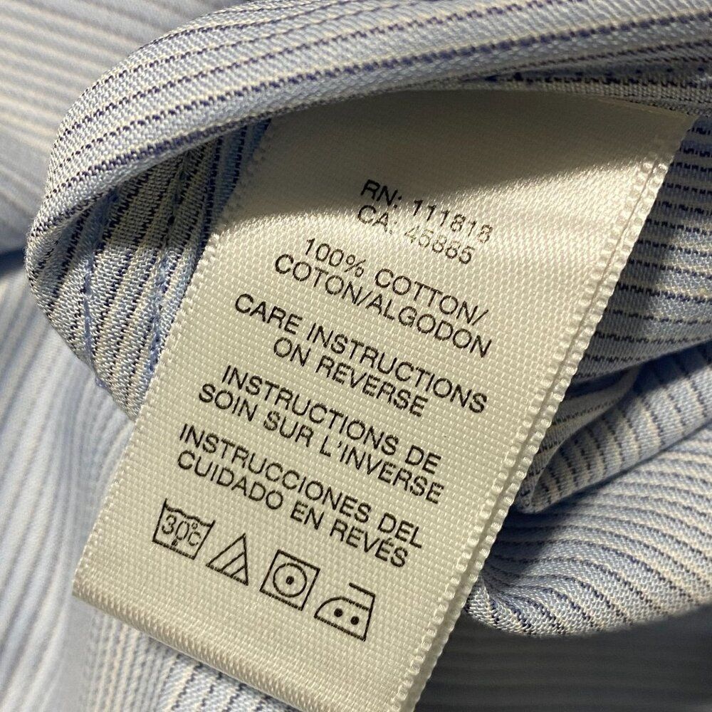 Michael Kors Button Down Dress Shirt Size XL - Picture 6 of 6